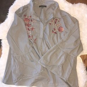 Jasmine-Juliana Plus Size Top Embroidered